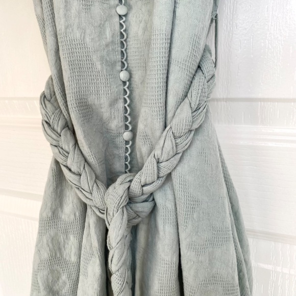 NWT Red Dress Boutique Sage Puff Sleee Dress - Picture 9 of 14